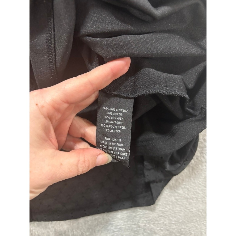 Guess Black Shirt Dress Womens S Button Front Stretch Collared Mini Dress - Picture 13 of 14